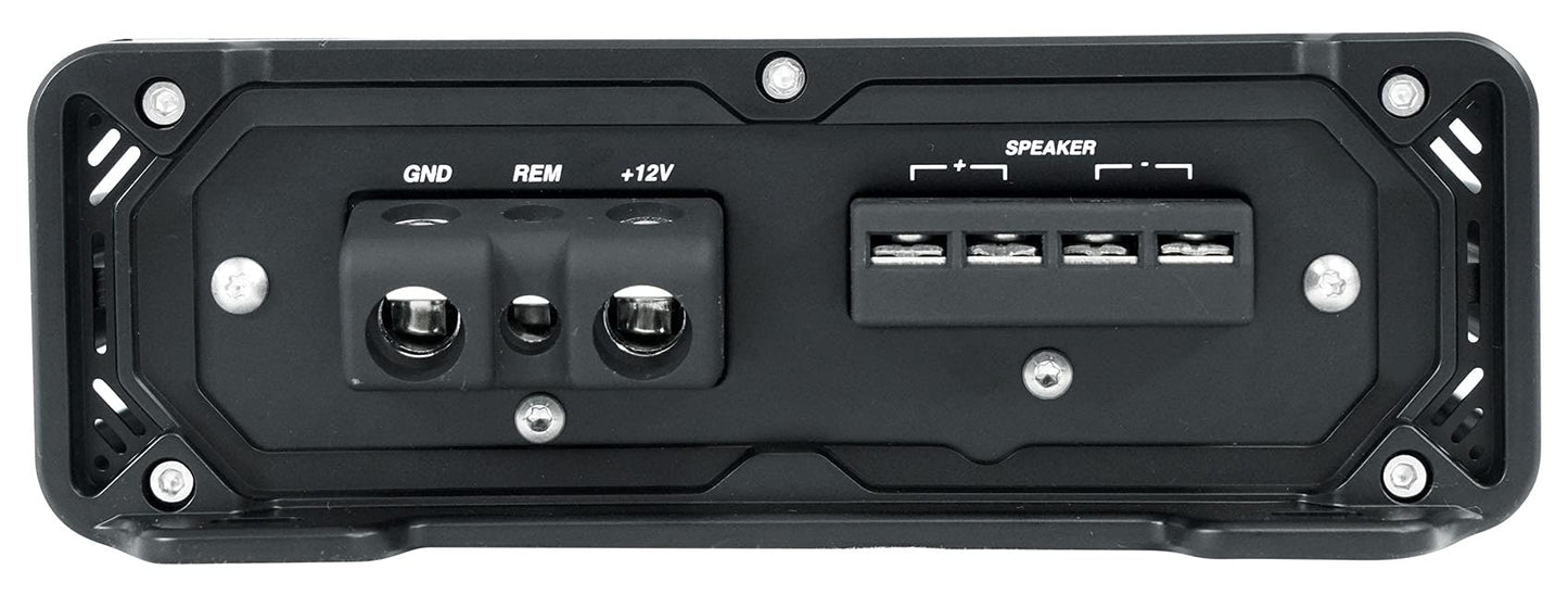 KICKER 48KMA8001 800 Watt 1-Ohm Marine/Boat Mono Sub Amplifier+Amp Kit KMA800.1