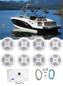 4-Pair RMSTS65W+RXM8BTW BOAT