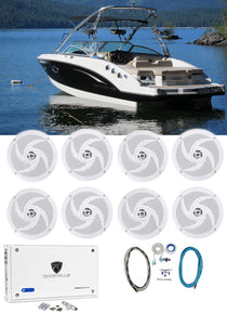 4-Pair RSM65W+RXM8BTW BOAT