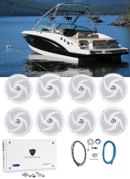 4-Pair RSM65W+RXM8BTW BOAT