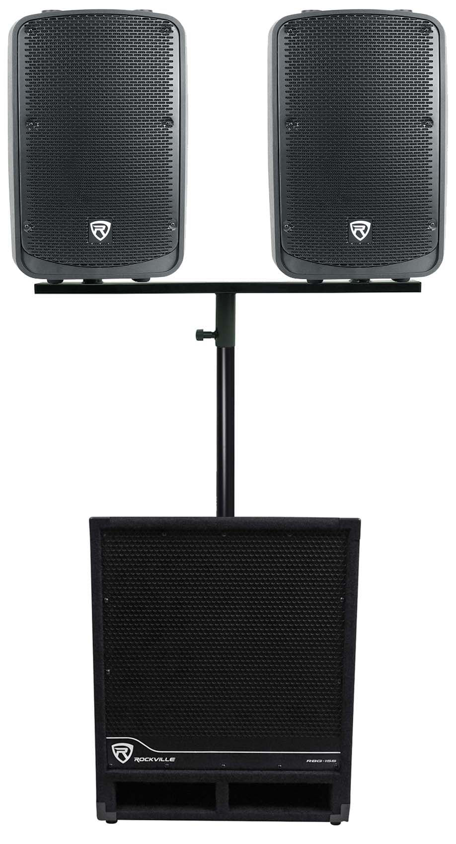 TITAN 12 2-Pack + 15" Powered Sub & Dual Mount Bundle