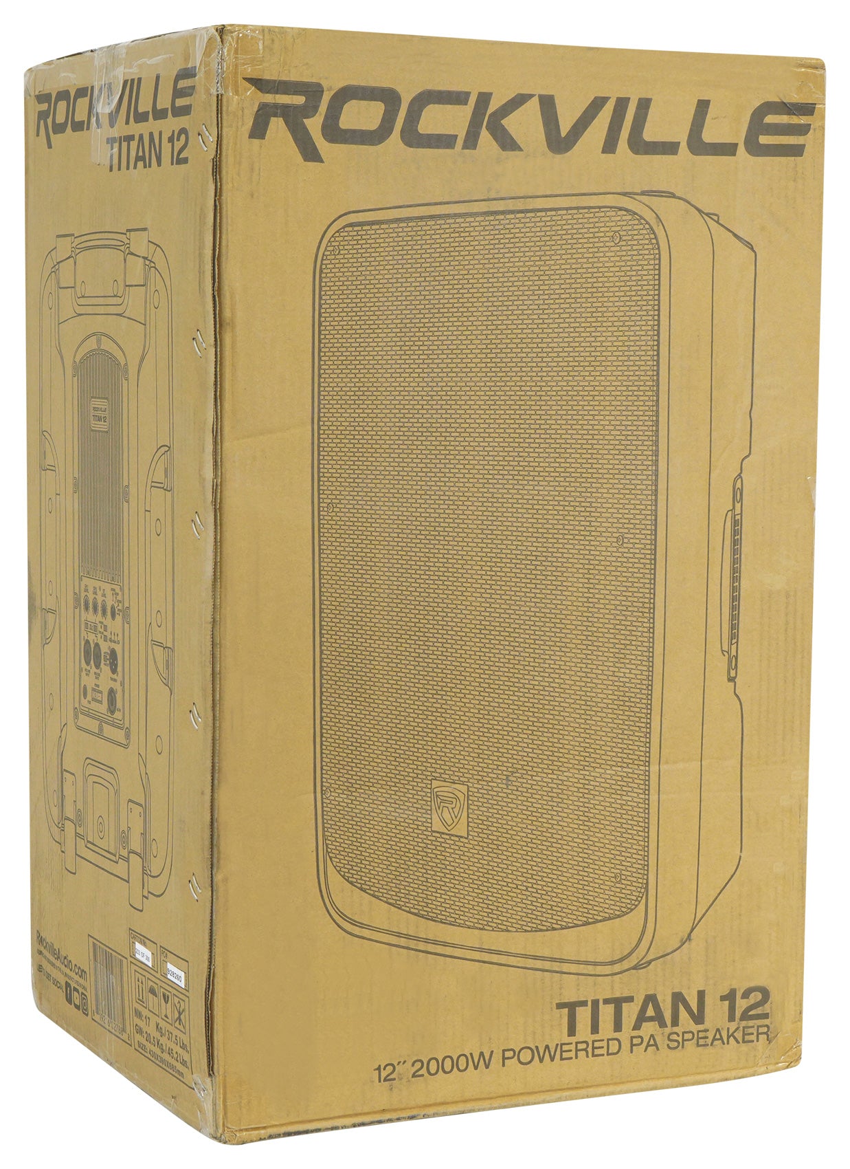 TITAN 12 2-Pack + Dual Wired Microphones Bundle