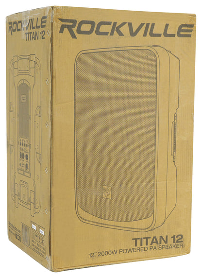 TITAN 12 2-Pack + Dual Wired Microphones Bundle