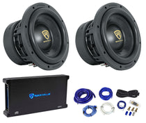 W10K9D2 V3 10" Subwoofers 2-Pack + dB15 Amplifier Bundle