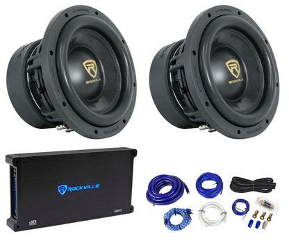 W10K9D2 V3 10" Subwoofers 2-Pack + dB15 Amplifier Bundle