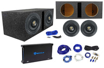W10 K9 Series 10" Subwoofers 2-Pack + dB15 Amplifier Bundle