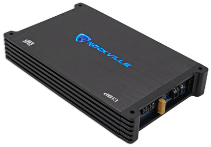 dB13 Mono Amplifier + 4 AWG Amp Wiring Kit Bundle