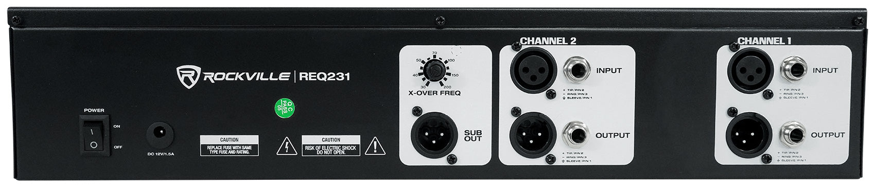 REQ231 EQ + RPA60BT V2 Receiver Bundle