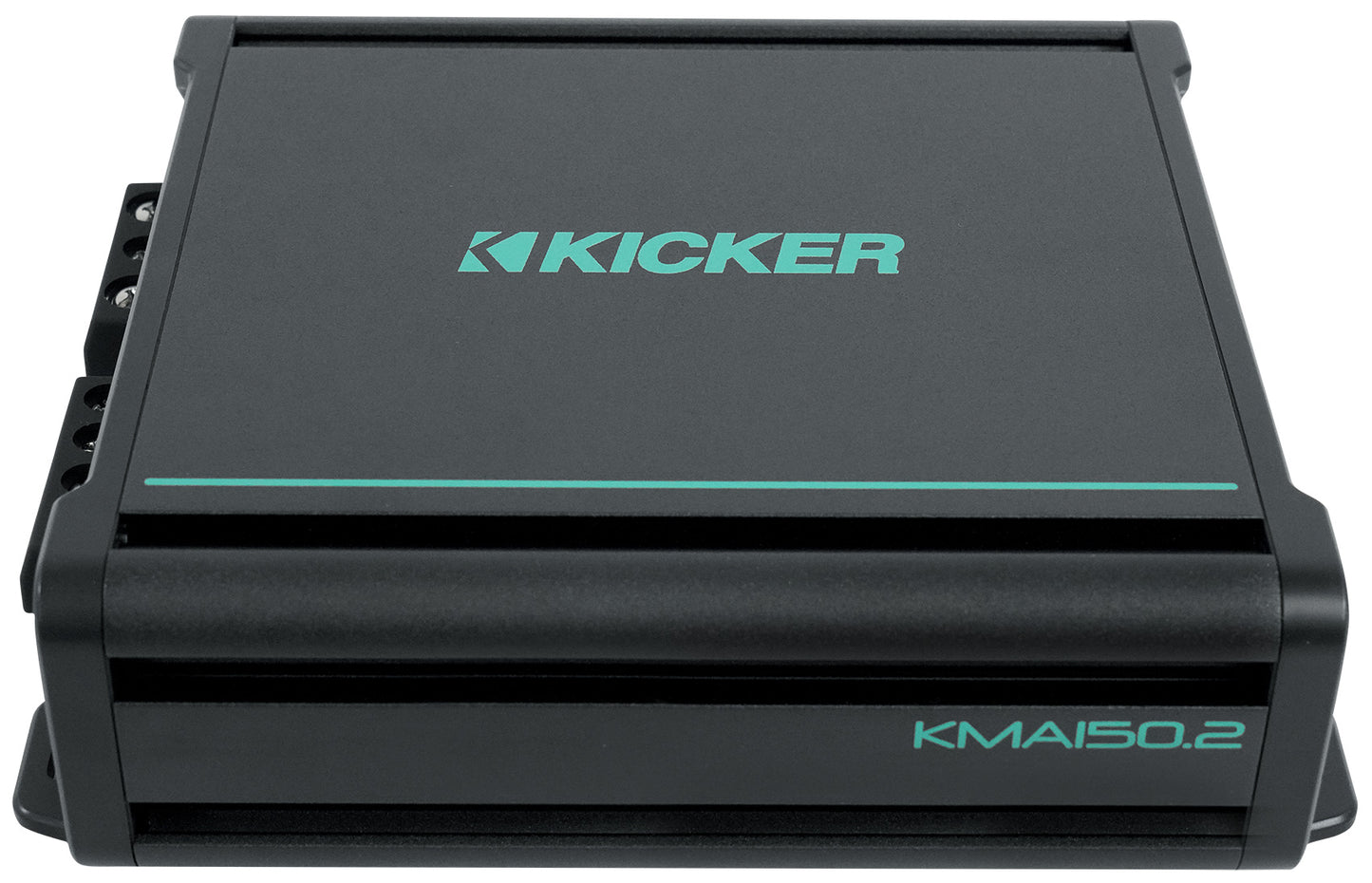 KICKER 48KMA1502 150 Watt 2-Channel Marine Boat Amplifier+Amp Kit KMA150.2