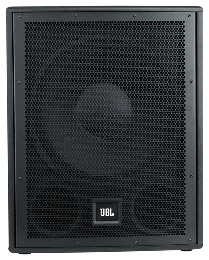 (2) JBL IRX108BT 8" 1000w Powered PA Speakers w/ Bluetooth+15" Powered Subwoofer