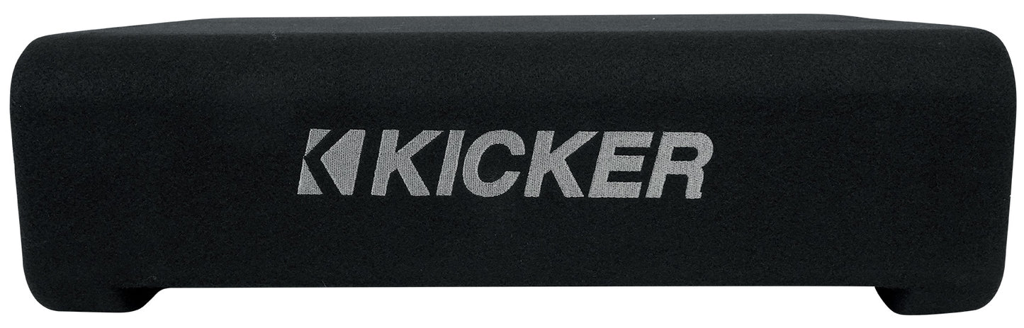 KICKER 48CVTDF122 CVTDF Down-Firing 12" 800w Subwoofer+Sub Box+Amplifier+Amp Kit