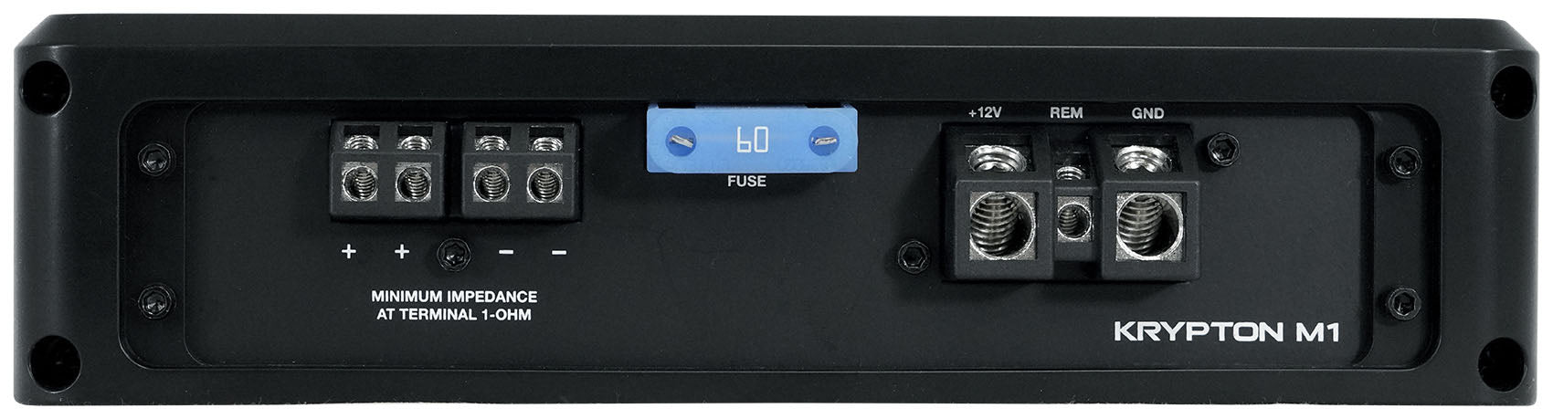 KRYPTON M1 Mono Amplifier + 4‑Gauge Amp Wiring Kit Bundle