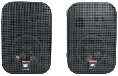 (8) JBL C1PRO Control 1 PRO Black 5.25" Wall Mount Home/Commercial Speakers