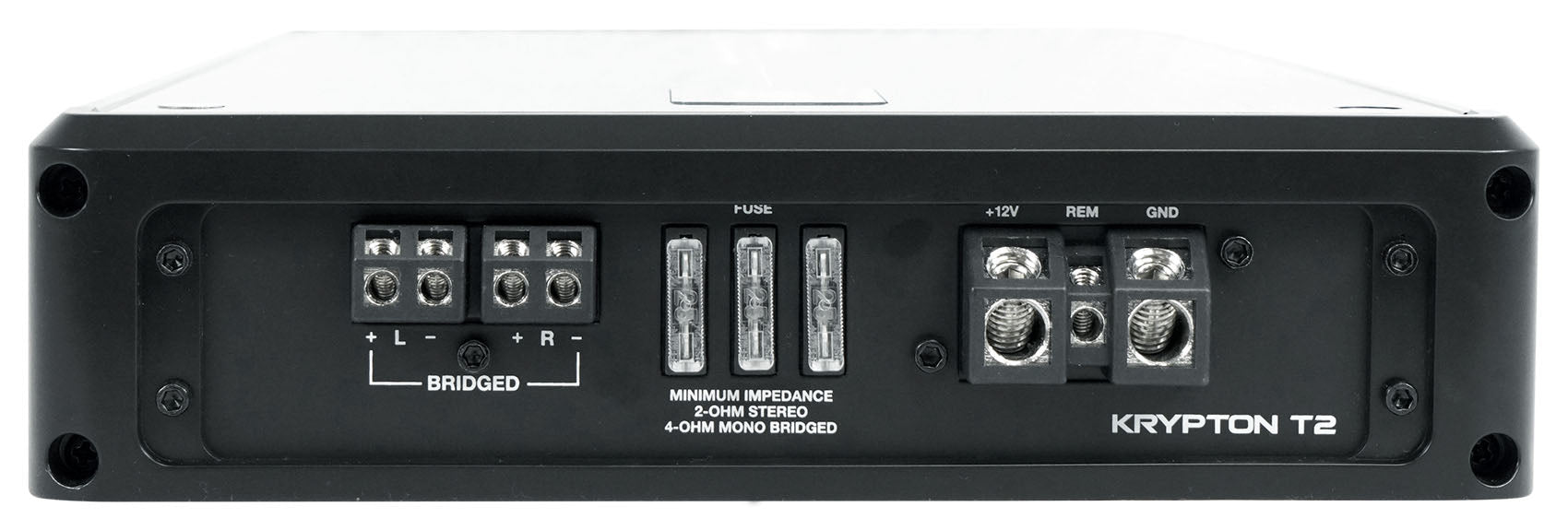 KRYPTON T2 Car Amplifier + 4 AWG Amp Wiring Kit Bundle