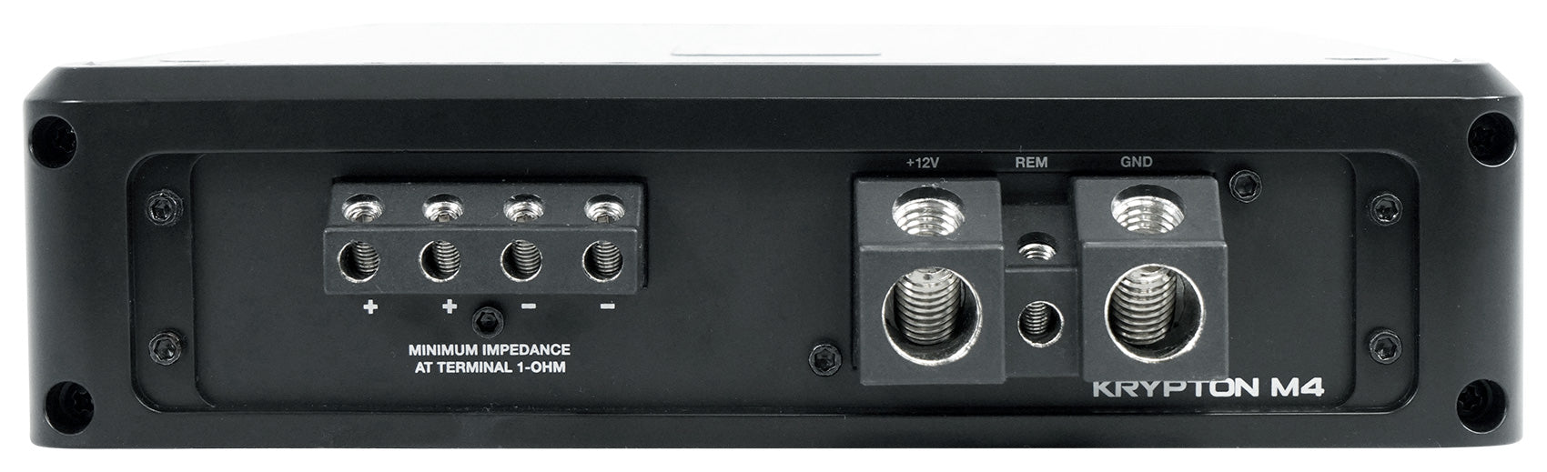 KRYPTON-M4 Mono Amplifier + RWK01 0 AWG Install Kit Bundle