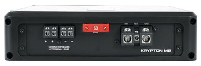 KRYPTON M0 Mono Amplifier + 4‑Gauge Amp Wiring Kit Bundle