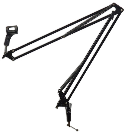 Audio Technica AT2040 Microphone Broadcast Podcast Podcasting Mic + Boom Arm