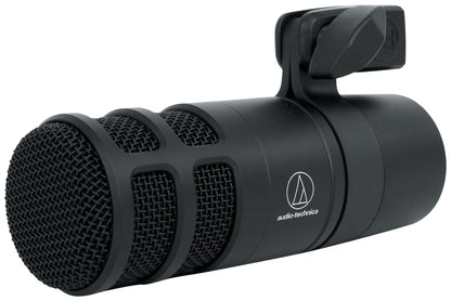 Audio Technica AT2040 Microphone Broadcast Podcast Podcasting Mic + Headphones