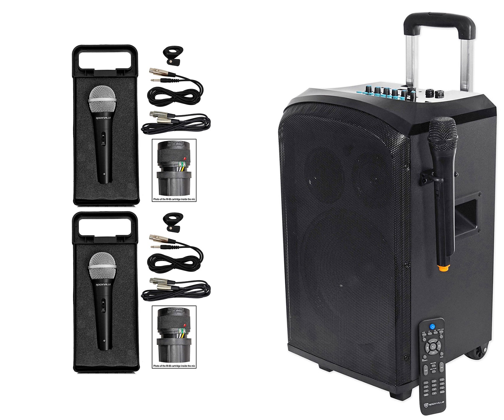 ROCKnGo 8 + (2) RMC-XLR Bundle
