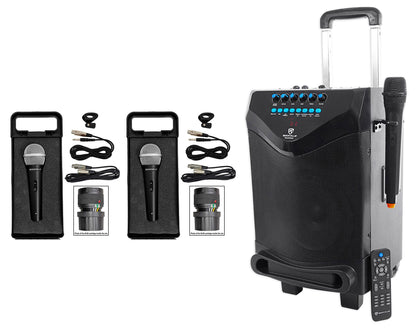 ROCKnGo 8 + (2) RMC-XLR Karaoke Bundle