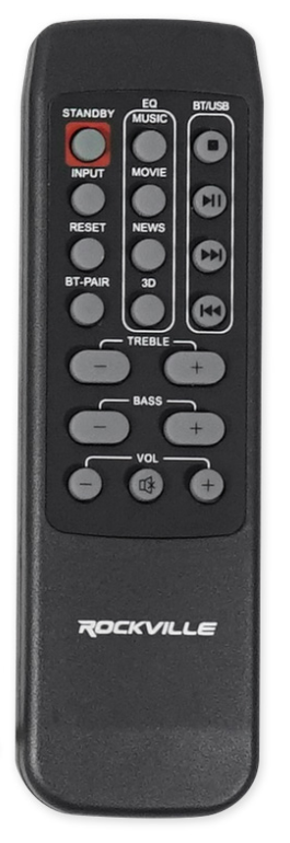 HD5/ROCKBAR REMOTE CONTROL