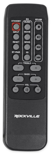 HD5/ROCKBAR REMOTE CONTROL