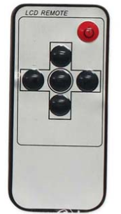Headrest LCD Remote (Small)