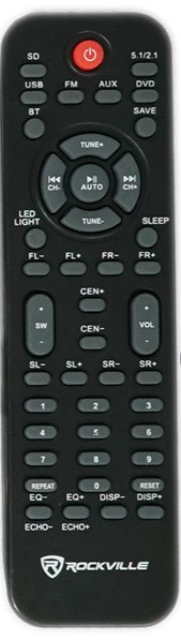 REMOTE FOR HTS56 (NON-OPTICAL)