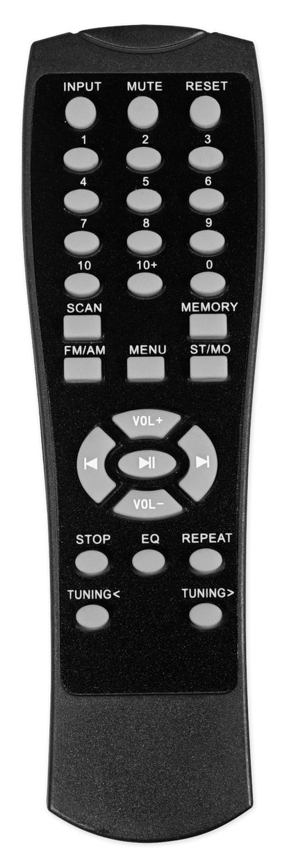 VERSION 1 - REMOTE FOR RPA60BT/RPA70BT (This remote does not work with VERSION 2 unit)