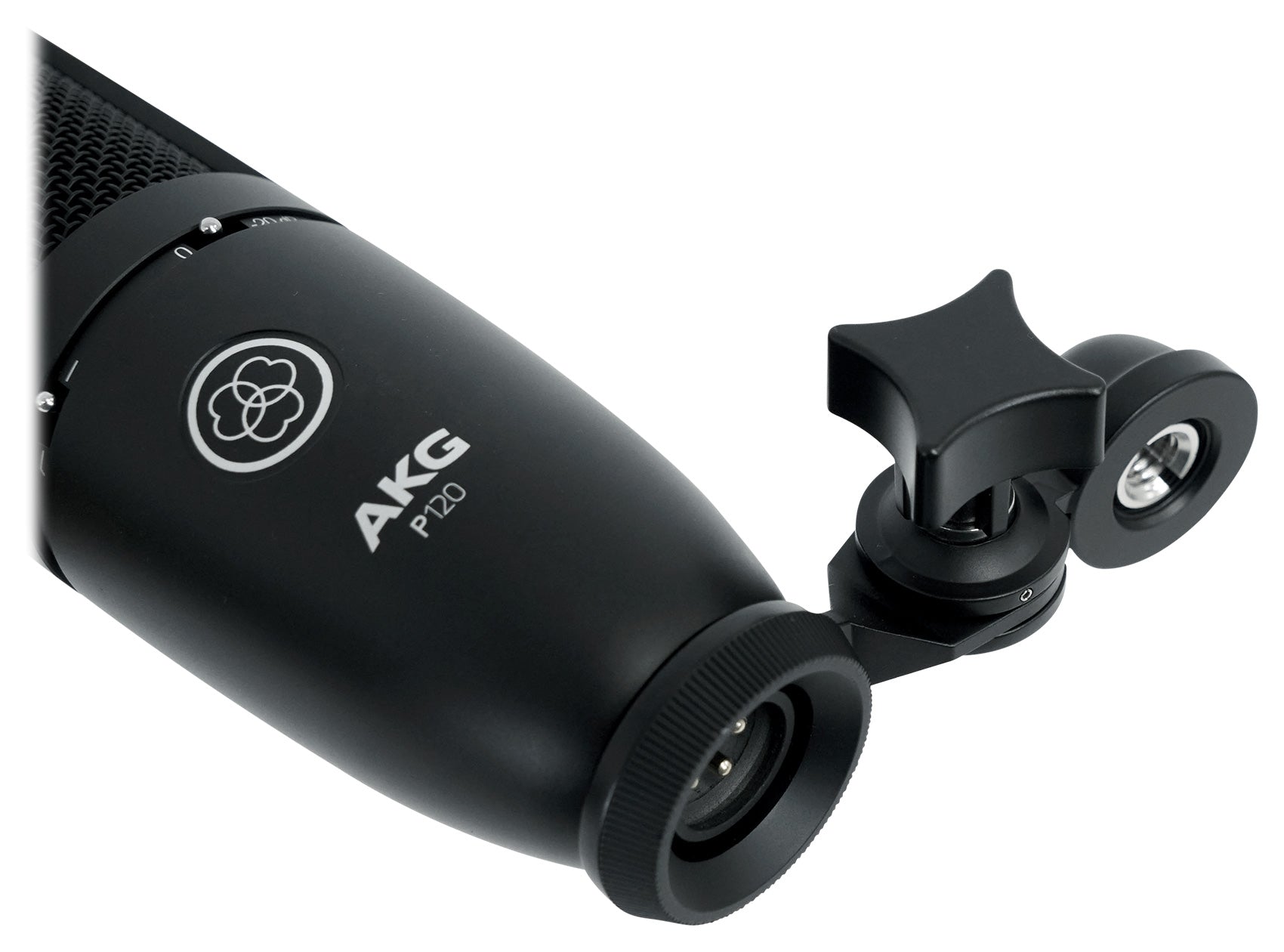 AKG P120 Studio Condenser Recording/Live Streaming Microphone Mic + Headphones