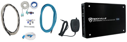 KRYPTON MF3 Marine Amplifier + RMWK4 Wiring Kit Bundle