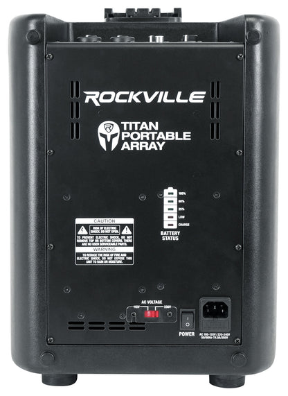 (2) TITAN PORTABLE ARRAY DJ Package 1