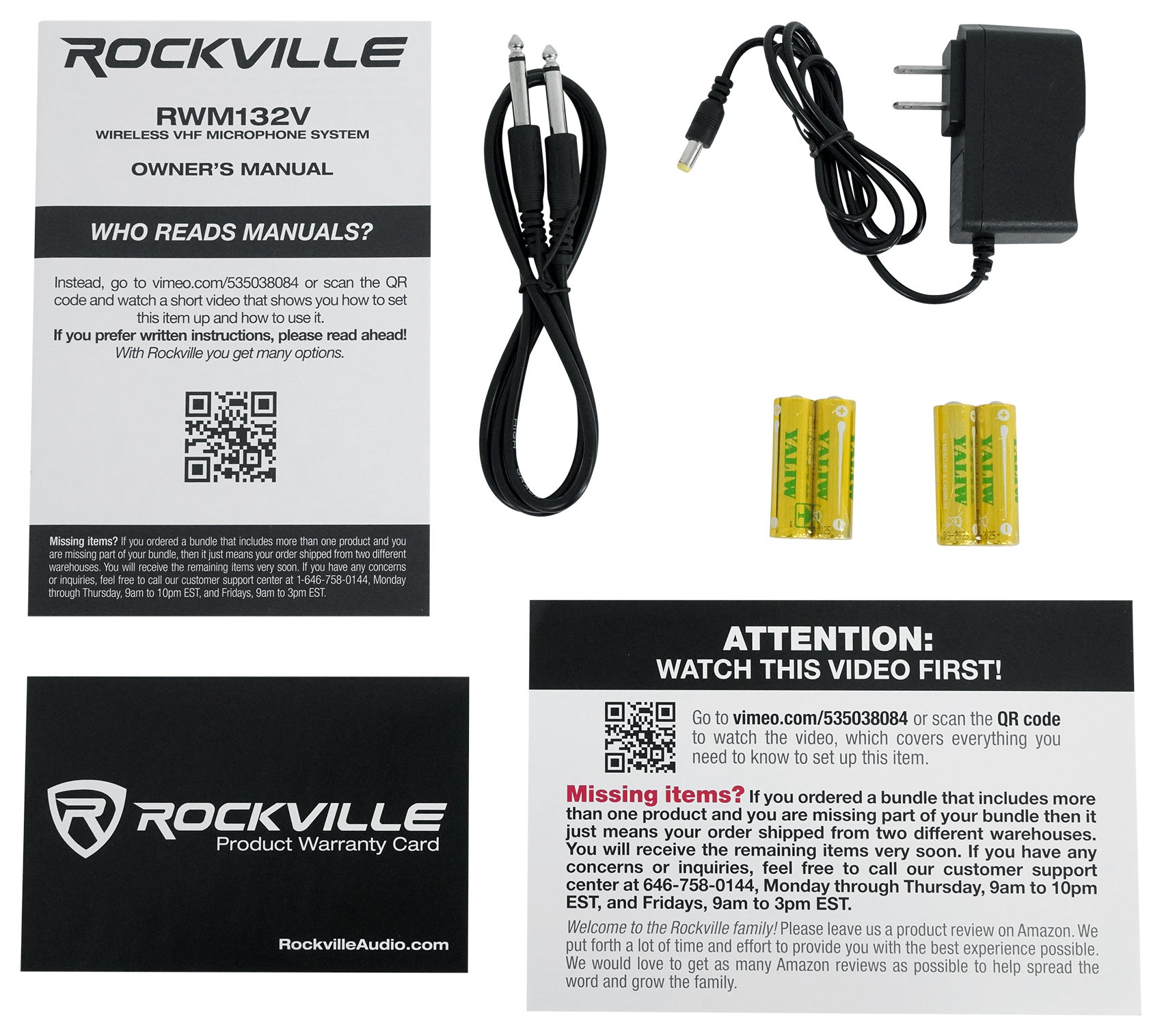 BLUAMP 150 + RockShelf 64B 4-Ohm + Wireless Mics Bundle