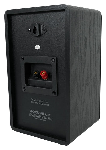 BLUAMP 150 + RockShelf 54B 5.25" Speakers + Wireless Mics Bundle