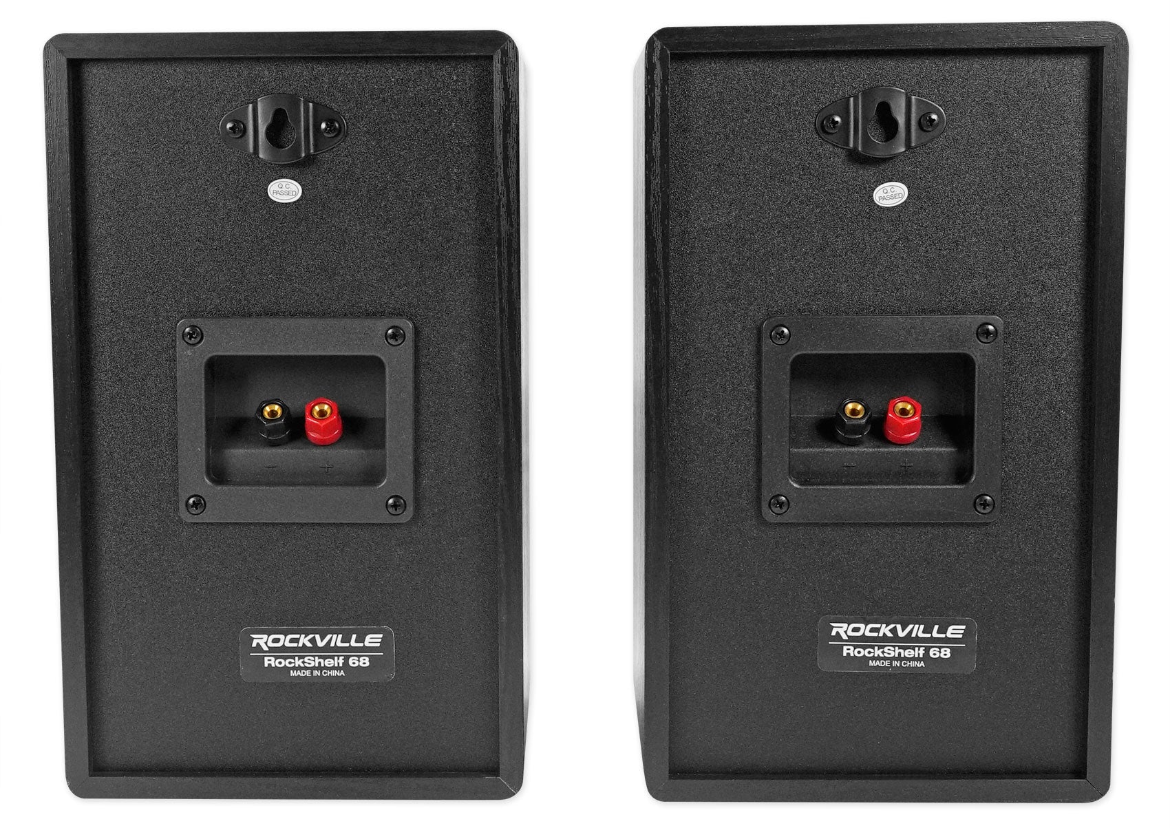 BLUAMP 150 + RockShelf 68B 6.5" Speakers 4-Pack + 8" Sub Bundle