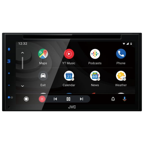 JVC KW-V66BT 6.8" CD/DVD Player Apple Carplay Bluetooth Android Receiver+Camera