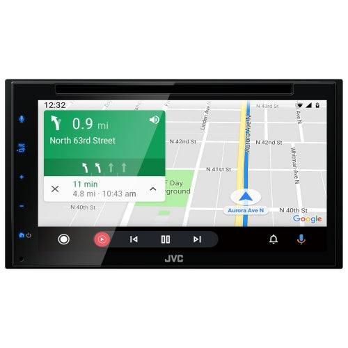JVC KW-V66BT 6.8" CD/DVD Player Apple Carplay Bluetooth Android Receiver+Camera