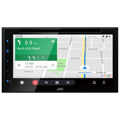 JVC KW-V66BT 6.8" CD/DVD Player Apple Carplay Bluetooth Android Receiver+Camera