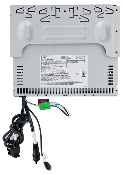 JVC KW-V66BT 6.8" CD/DVD Player Apple Carplay Bluetooth Android Receiver+Camera