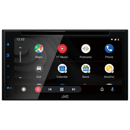 JVC KW-V66BT 6.8" Car CD/DVD Player Apple Carplay Android Receiver+Backup Camera