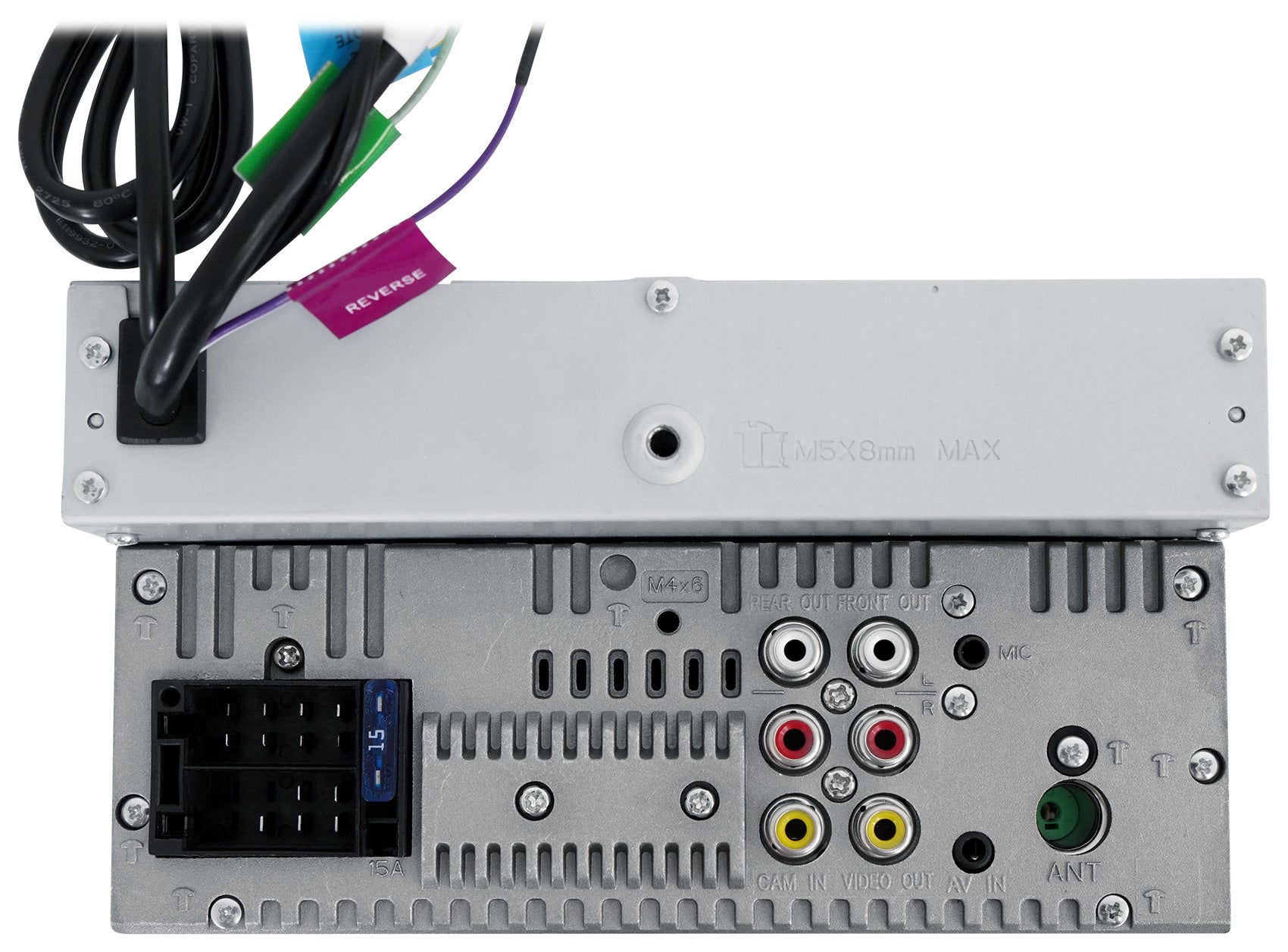 JVC KW-V66BT 6.8" Car CD/DVD Player Apple Carplay Android Receiver+Backup Camera