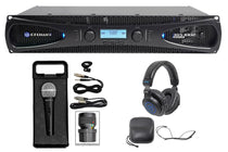 Crown Pro XLS1002 XLS 1002 700 Watt DJ/PA Power Amplifier Amp+Headphones+Mic