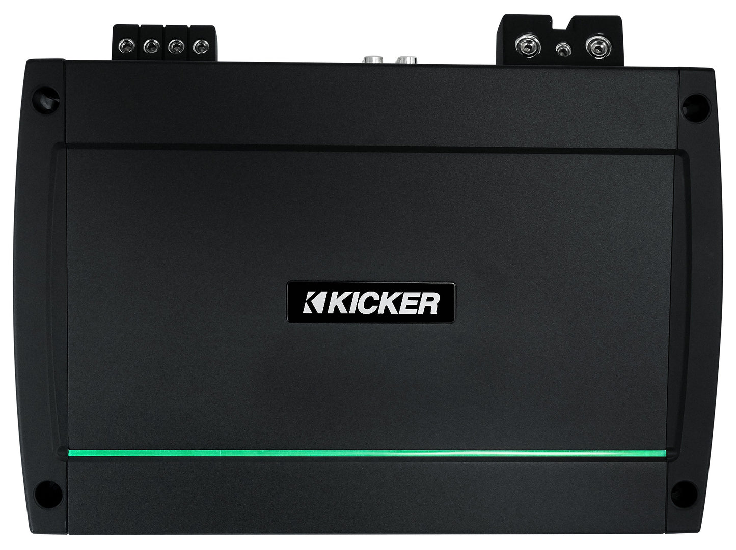 KICKER 48KXMA12002 1200 Watt 2-Channel Marine Boat Amplifier+Amp Kit KXMA1200.2