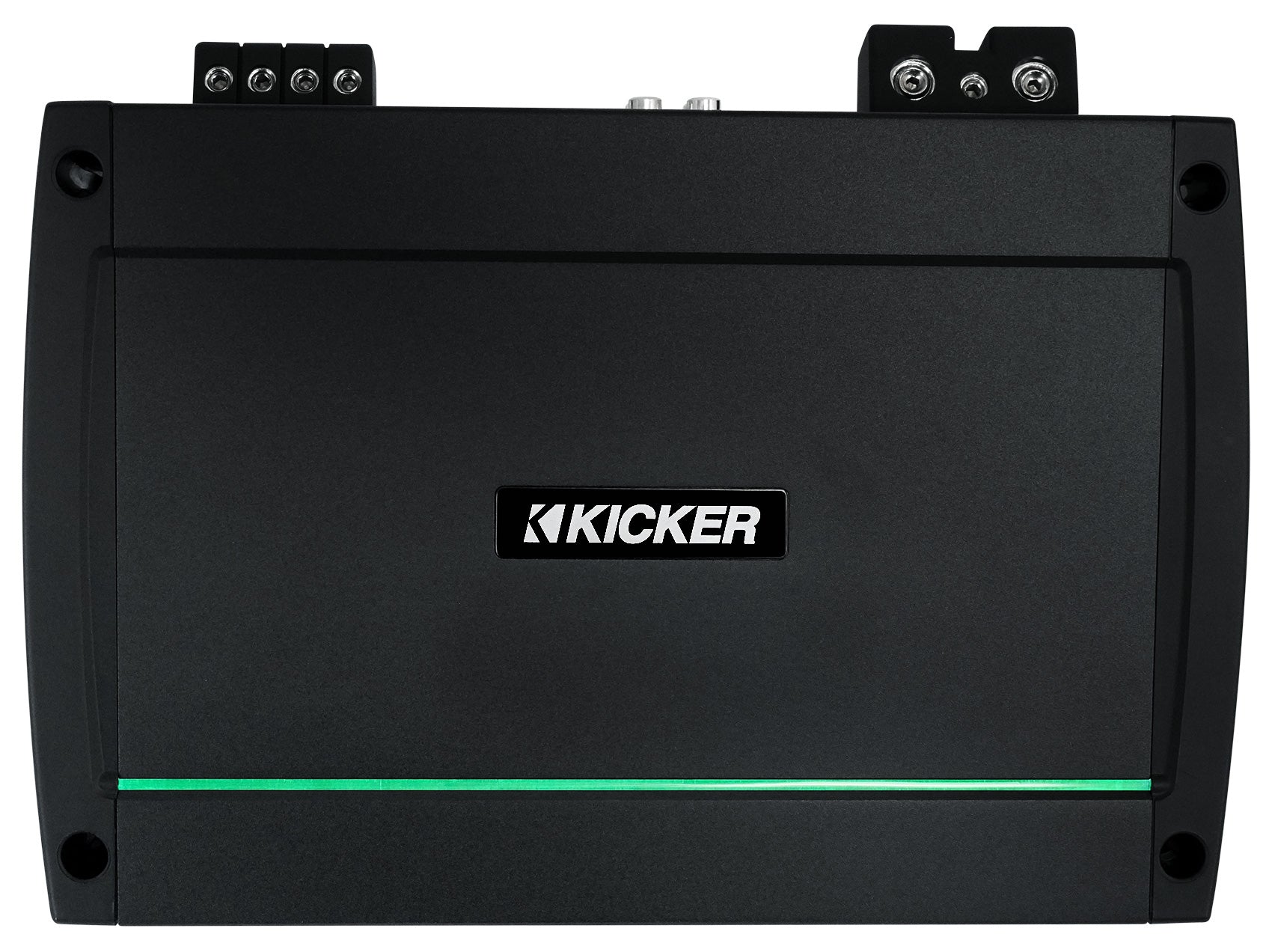 KICKER 48KXMA12002 1200 Watt 2-Channel Marine Boat Amplifier+Amp Kit KXMA1200.2