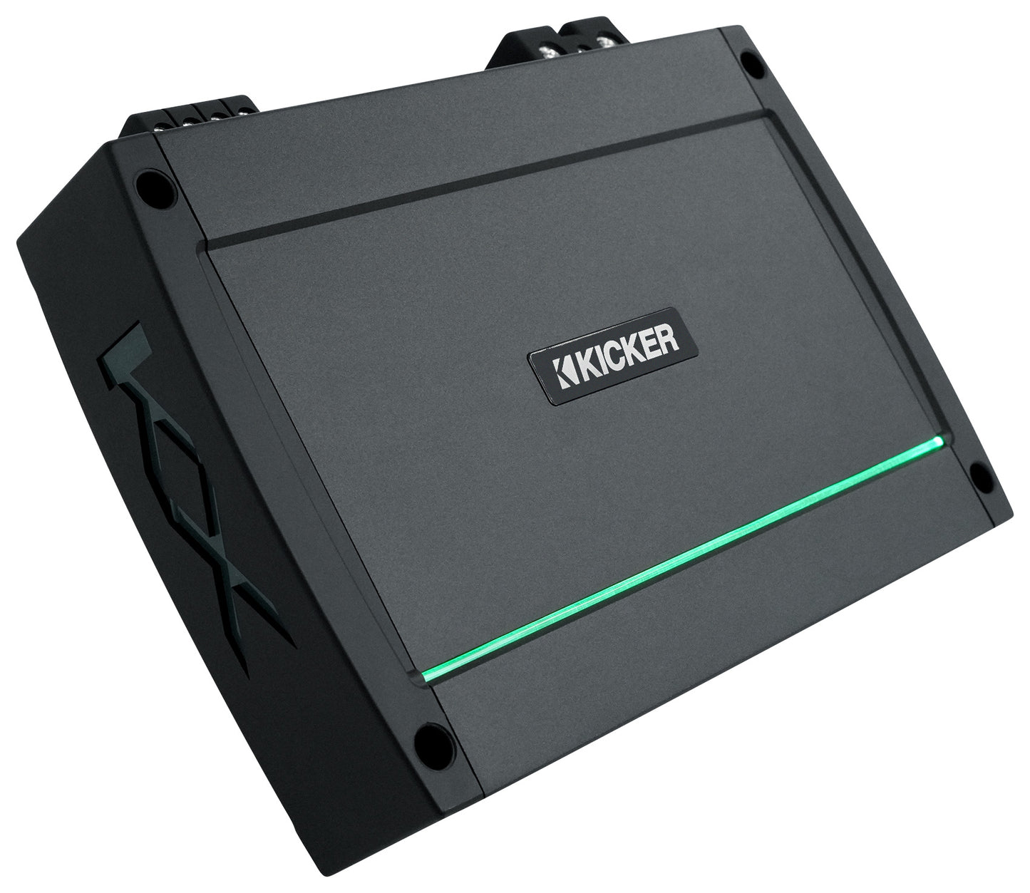 KICKER 48KXMA12002 1200 Watt 2-Channel Marine Boat Amplifier+Amp Kit KXMA1200.2