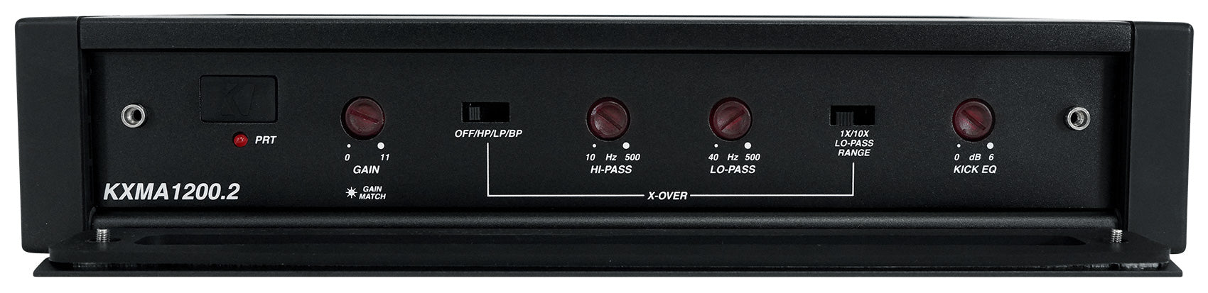 KICKER 48KXMA12002 1200 Watt 2-Channel Marine Boat Amplifier+Amp Kit KXMA1200.2