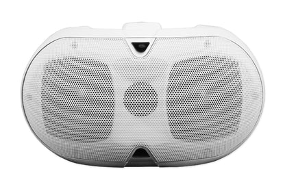 BLUAMP 150 + D4-8 White 4-Pack Speaker System Bundle