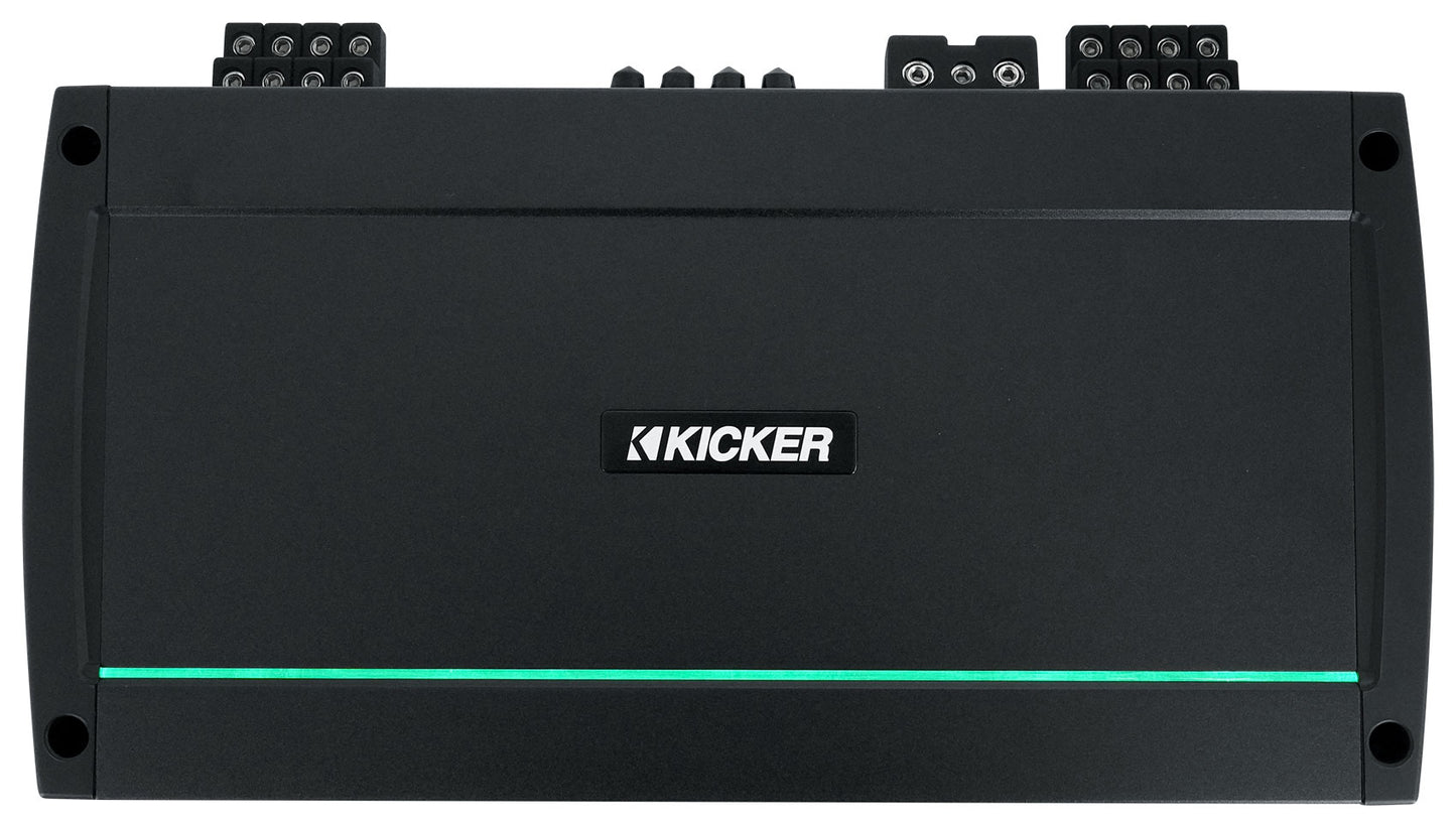 KICKER 48KXMA8008 800 Watt 8-Channel Marine Boat Amplifier+Amp Kit KXMA800.8