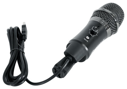 A-STREAM Live Streaming USB Microphone + iUSB Lightning Adapter Bundle