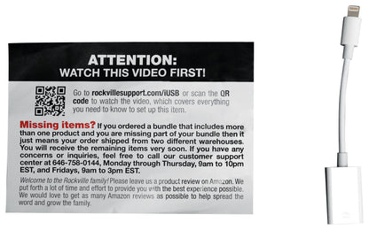 Solo-Cast + iUSB Lightning Adapter Bundle